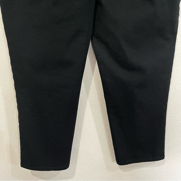 Isaac Mizrahi Live Black 24/7 Stretch Ankle Pants - A274175 - Size 12 - Picture 5 of 9